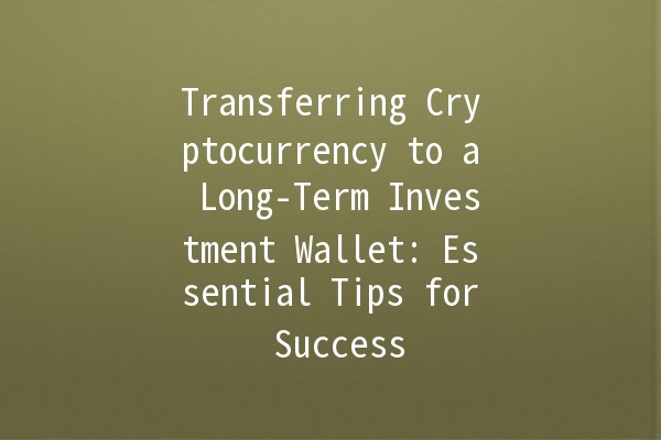 Transferring Cryptocurrency to a Long-Term Investment Wallet: Essential Tips for Success 🚀💰